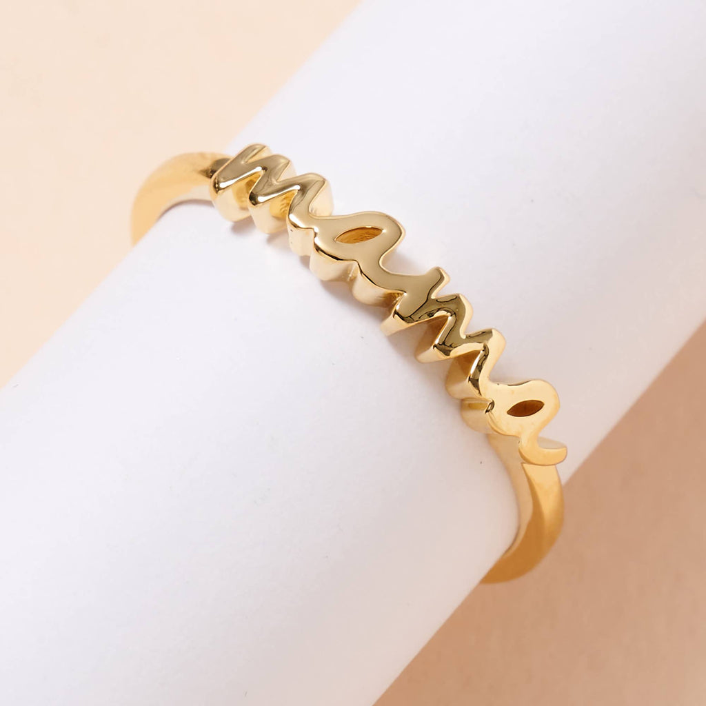Mama Secret Box Gold Dip Ring