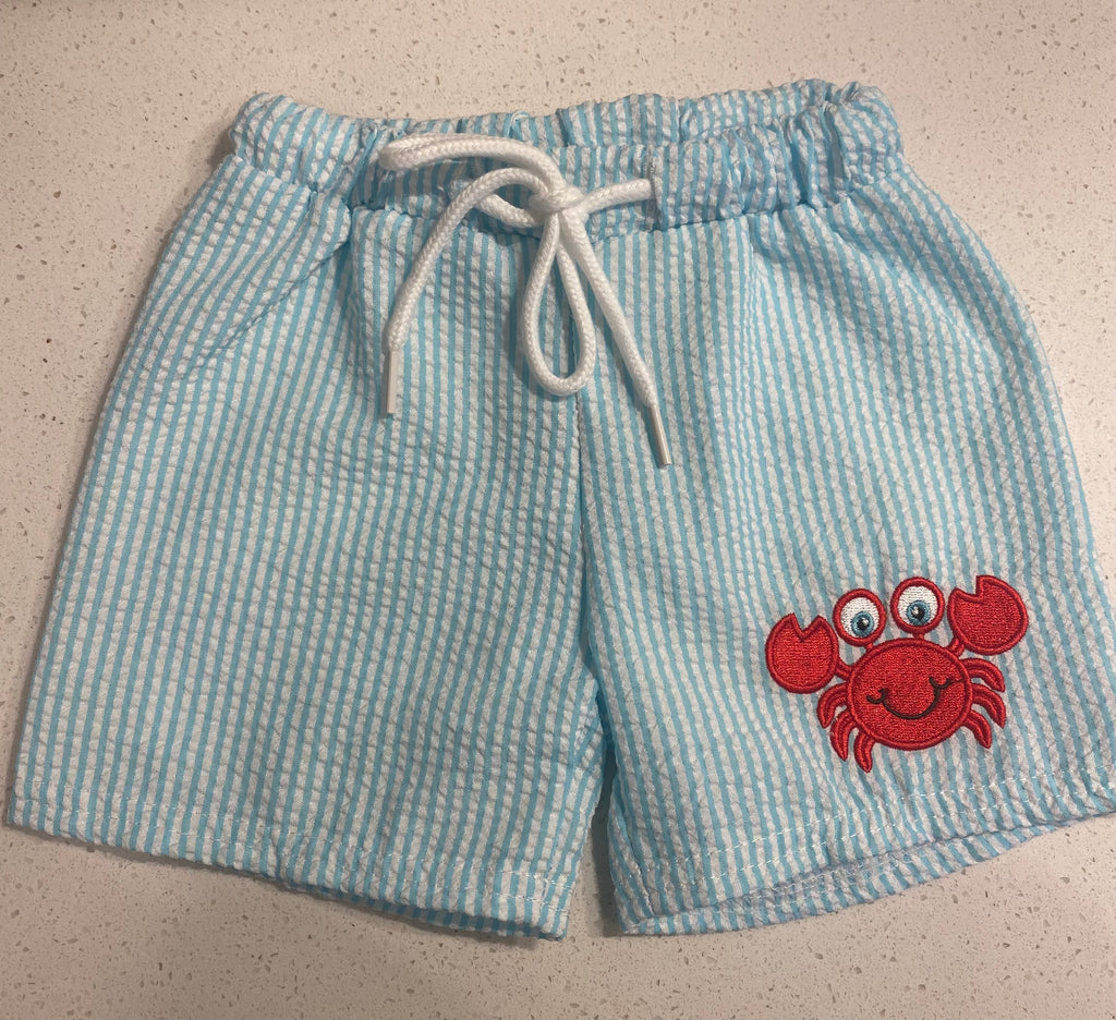 Crab Swim Trunks