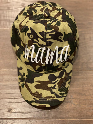 Camo Mama Hat - Glitter