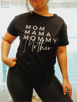 Mom Names Shirt MOMMY MUST HAVE